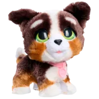 Интерактивная игрушка Hasbro Animals Walk-a-Lots Bernedoodle 28056 4+ / Коричневый