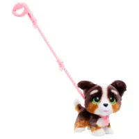 Jucărie interactivă Hasbro Animals Walk-a-Lots Bernedoodle 28056 4+ / Brown photo 2