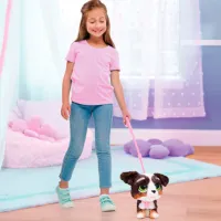 Jucărie interactivă Hasbro Animals Walk-a-Lots Bernedoodle 28056 4+ / Brown photo 6