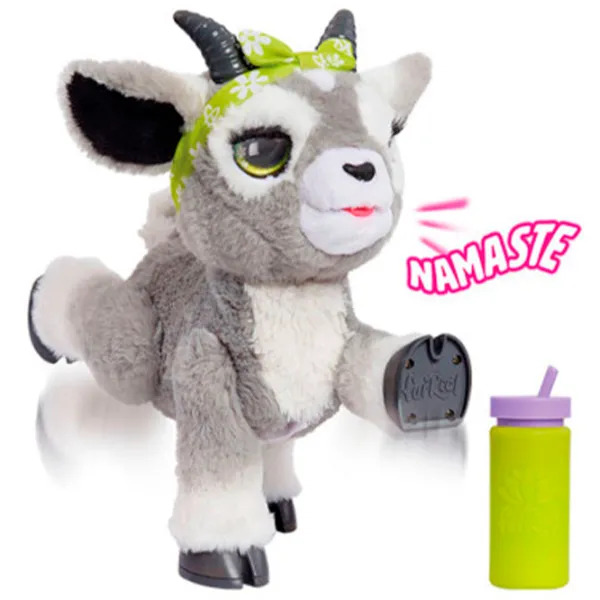 Интерактивная игрушка Hasbro Animals Daisy the Yoga Goat 28104 4+ / Серый photo 2 Интерактивная игрушка Hasbro Animals Daisy the Yoga Goat 28104 4+ / Серый photo 2