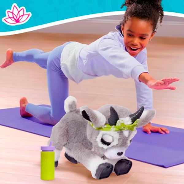 Интерактивная игрушка Hasbro Animals Daisy the Yoga Goat 28104 4+ / Серый photo 4 Интерактивная игрушка Hasbro Animals Daisy the Yoga Goat 28104 4+ / Серый photo 4