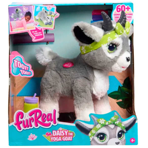Интерактивная игрушка Hasbro Animals Daisy the Yoga Goat 28104 4+ / Серый photo 8 Интерактивная игрушка Hasbro Animals Daisy the Yoga Goat 28104 4+ / Серый photo 8