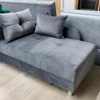 Угловой диван Mobiland Letto (Kronos 15) Ткань / Серый photo 3