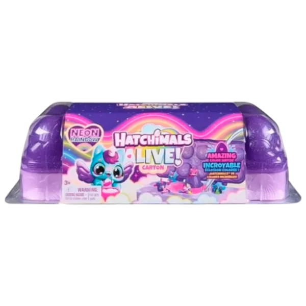 Интерактивная игрушка Hatchimals Neon Rainbow 6072615 3+ / Фиолетовый photo 1