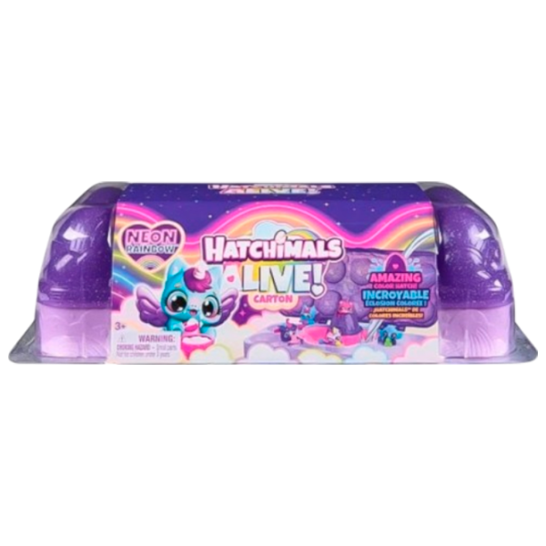 Интерактивная игрушка Hatchimals Neon Rainbow 6072615 3+ / Фиолетовый photo 1