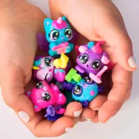 Jucărie interactivă Hatchimals Neon Rainbow 6072615 3+ / Violet photo 7