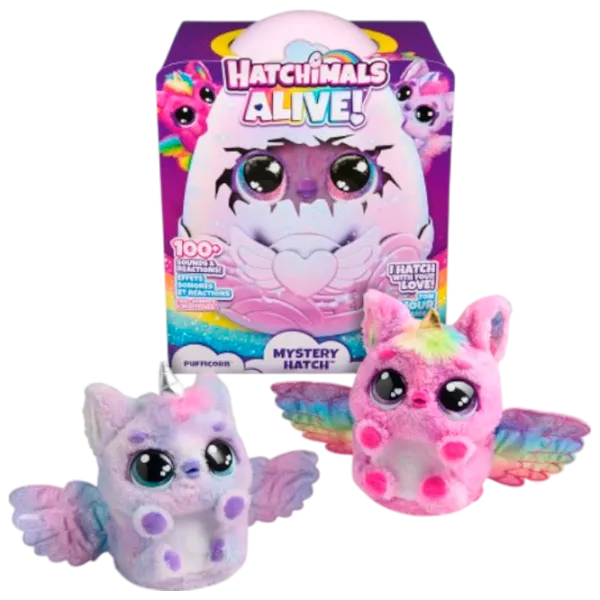 Интерактивная игрушка Hatchimals Alive Pufficorn 6069132 5+ / Разноцветный photo 1