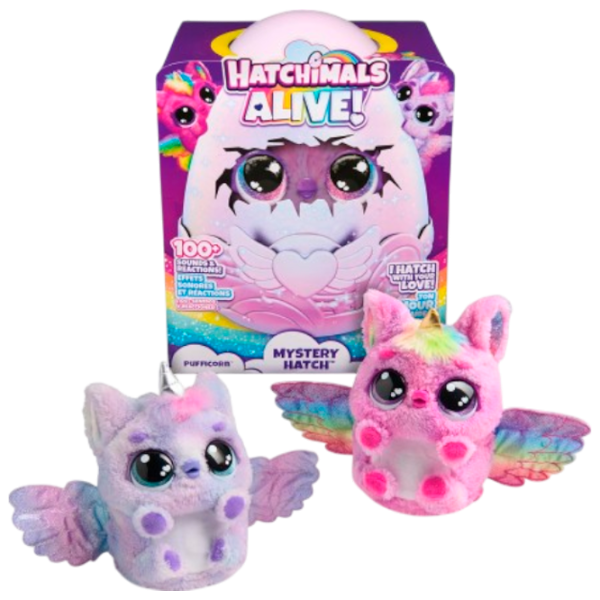 Интерактивная игрушка Hatchimals Alive Pufficorn 6069132 5+ / Разноцветный photo 1