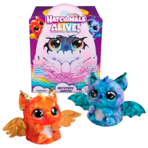Интерактивная игрушка Hatchimals Alive Draggle 6069282 5+ / Разноцветный photo 1