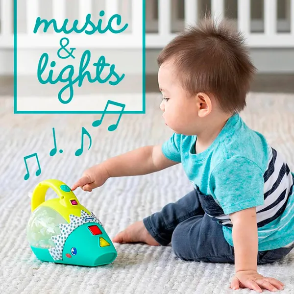 Игрушка Infantino Animals Light-Up Mini-Vac 307015 0.5+ / Синий photo 3 Игрушка Infantino Animals Light-Up Mini-Vac 307015 0.5+ / Синий photo 3