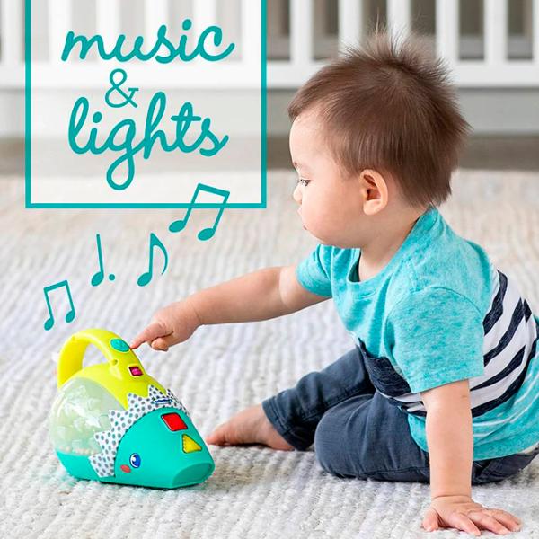 Игрушка Infantino Animals Light-Up Mini-Vac 307015 0.5+ / Синий photo 3 Игрушка Infantino Animals Light-Up Mini-Vac 307015 0.5+ / Синий photo 3