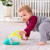 Игрушка Infantino Animals Light-Up Mini-Vac 307015 0.5+ / Синий photo 4