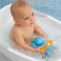 Jucării de baie Chicco Hippopotamus de la 6 luni photo 3