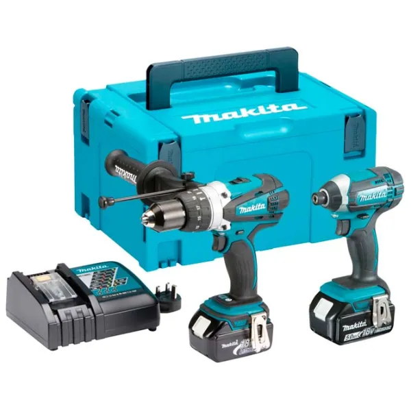 Set de instrumente Makita DLX2145TJ 18 V / 4 photo 1