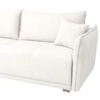 Canapea Gabi VIBE Aragon 01 (343251) Stofă / White photo 3