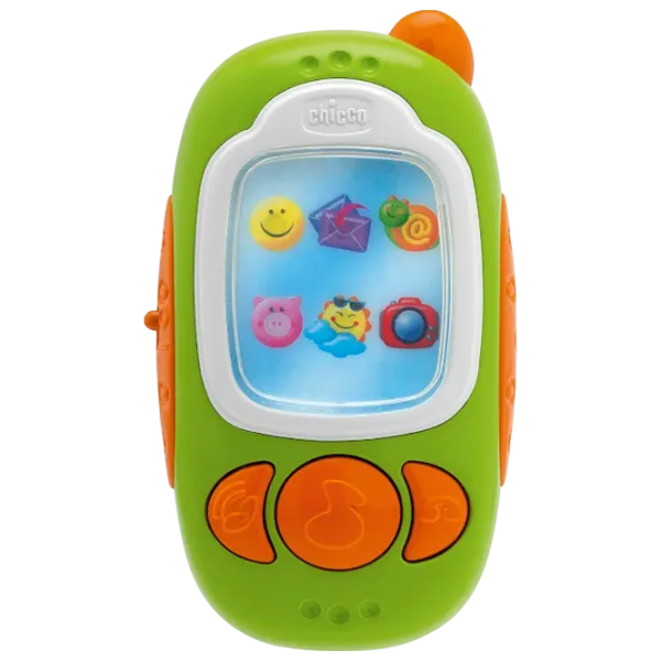 Игрушка Chicco Smart Phone 69044.00 0.6+ / Зеленый photo 1 Игрушка Chicco Smart Phone 69044.00 0.6+ / Зеленый photo 1
