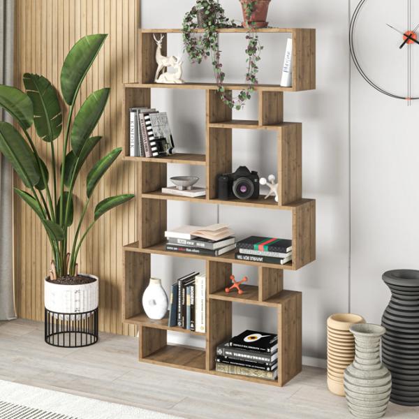 Стеллаж Deco Karmato 169 x 96 x 26см cm / ЛДСП / Хитит photo 4