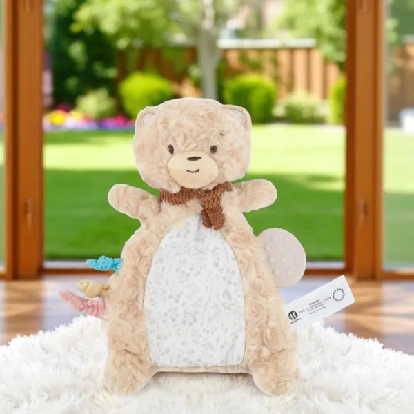 Мягкая игрушка Petite&Mars Animals Bear Theo 630755 0+ / Коричневый photo 3 Мягкая игрушка Petite&Mars Animals Bear Theo 630755 0+ / Коричневый photo 3