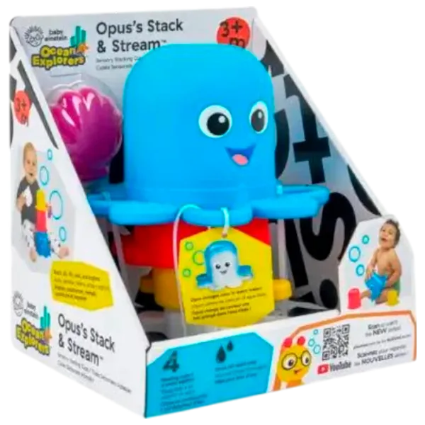Сенсорная игрушка Baby Einstein Океан Ocean Explorers 13145 0.6+ / Синий photo 1