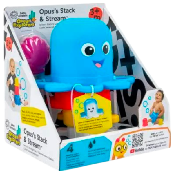 Сенсорная игрушка Baby Einstein Океан Ocean Explorers 13145 0.6+ / Синий photo 1