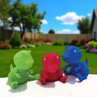 Jucărie As Kids Dinosaur Squishy Dinosaur 1027-64221 3+ / Multicolor photo 4