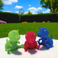 Jucărie As Kids Dinosaur Squishy Dinosaur 1027-64221 3+ / Multicolor photo 5