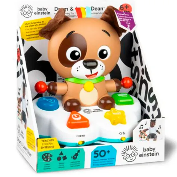 Музыкальная игрушка Baby Einstein Drum & Learn Dean 16830 0.6+ / Коричневый photo 3