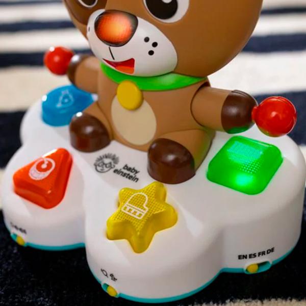 Музыкальная игрушка Baby Einstein Drum & Learn Dean 16830 0.6+ / Коричневый photo 4