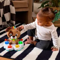 Jucărie muzicală Baby Einstein Drum & Learn Dean 16830 0.6+ / Brown photo 6