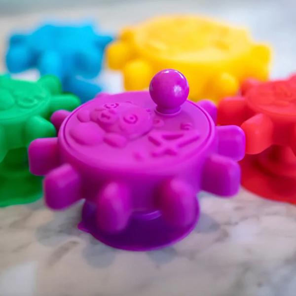 Jucărie senzorială Baby Einstein Ventuzele Vesele 12488 0.6+ / Multicolor photo 6