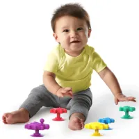 Сенсорная игрушка Baby Einstein Веселые присоски 12488 0.6+ / Разноцветный photo 8
