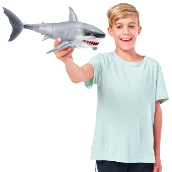 Jucărie interactivă Zuru Animals Shark Attack 71126 5+ / Gray photo 7