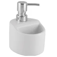 Дозатор Backer YOGO M Керамика / Белый