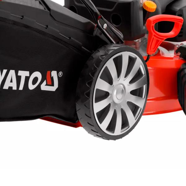 Газонокосилка бензиновая Yato YT85537 Самоход photo 2 Газонокосилка бензиновая Yato YT85537 Самоход photo 2