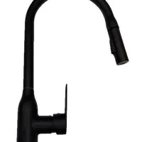 Baterie pentru bucătărie Backer EVF21 Mono comandă / extractibilă / Inox / Black photo 3