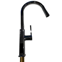 Baterie pentru bucătărie Backer EVF32 Mono comandă / extractibilă / Inox / Black photo 2