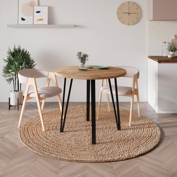 Кухонный стол зафиксированный Deco XANA ДСП/ Коричневый photo 5