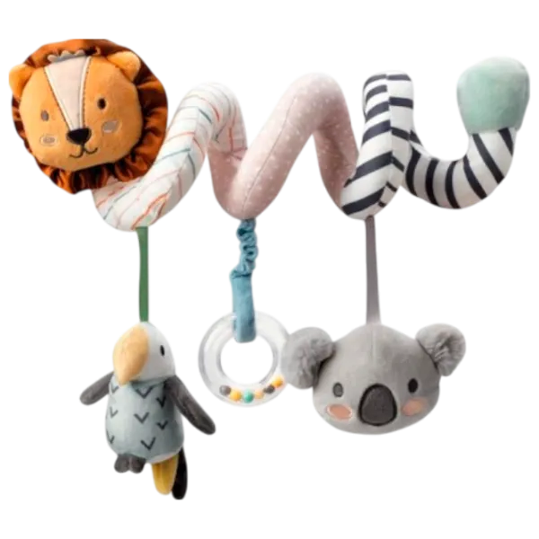 Игрушка для колясок и кроваток Nuby Animals Animal Adventure ID89075 0+ / Оранжевый photo 1 Игрушка для колясок и кроваток Nuby Animals Animal Adventure ID89075 0+ / Оранжевый photo 1