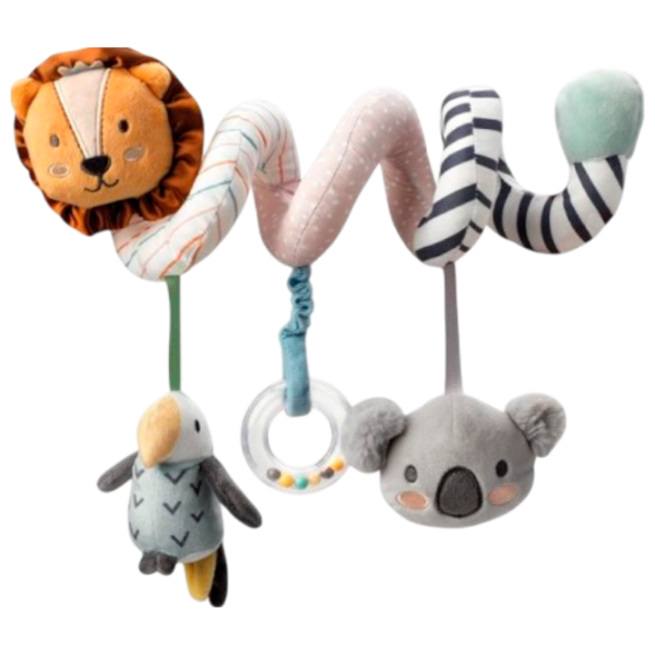 Игрушка для колясок и кроваток Nuby Animals Animal Adventure ID89075 0+ / Оранжевый photo 1 Игрушка для колясок и кроваток Nuby Animals Animal Adventure ID89075 0+ / Оранжевый photo 1