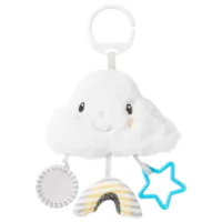 Игрушка для колясок и кроваток Nuby Cloud & Star ID99822 0+ / Белый