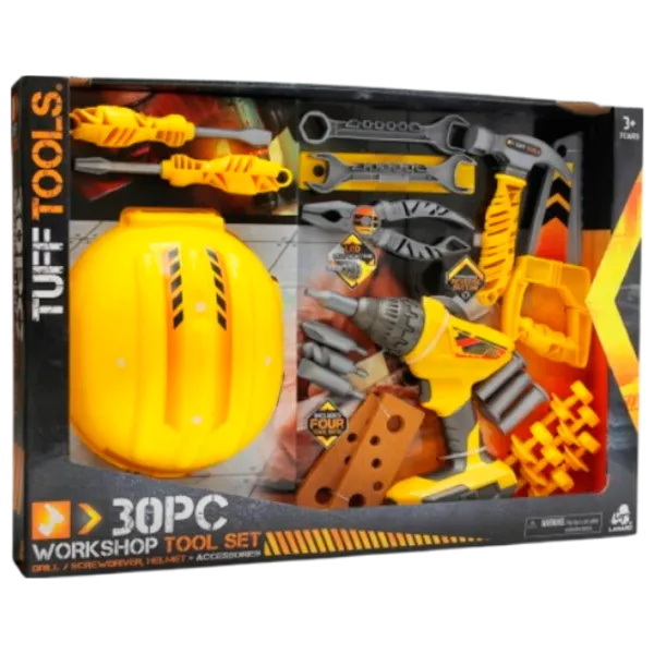 Set jucării Toff Tools Workshop tool set 51044LT 3+ / Yellow photo 1