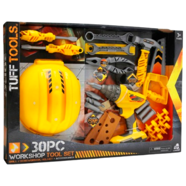 Set jucării Toff Tools Workshop tool set 51044LT 3+ / Yellow photo 1