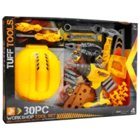 Set jucării Toff Tools Workshop tool set 51044LT 3+ / Yellow