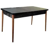 Masă de bucătărie extensibilă Magnus MDF 1 PAL/ Black