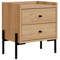 Noptiere Decartie Malta 48.6 x 52.4 x 35 / PAL / Black