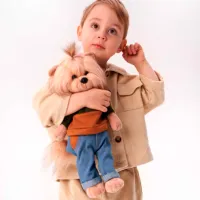 Jucărie moale Orange Toys Lucky Andy Autumn Palette LD3/117 3+ / Brown photo 5