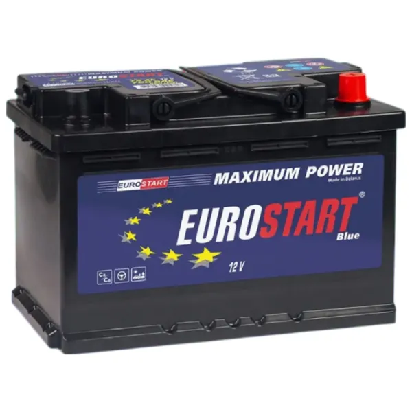 Acumulator auto Eurostart Blue 480A / 60 Ah  photo 1