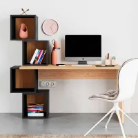 Masă de birou Showdeko Balance PAL/ Oak photo 5