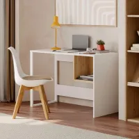 Masă de birou Deco 4 STUDY DESK PAL/ White photo 5