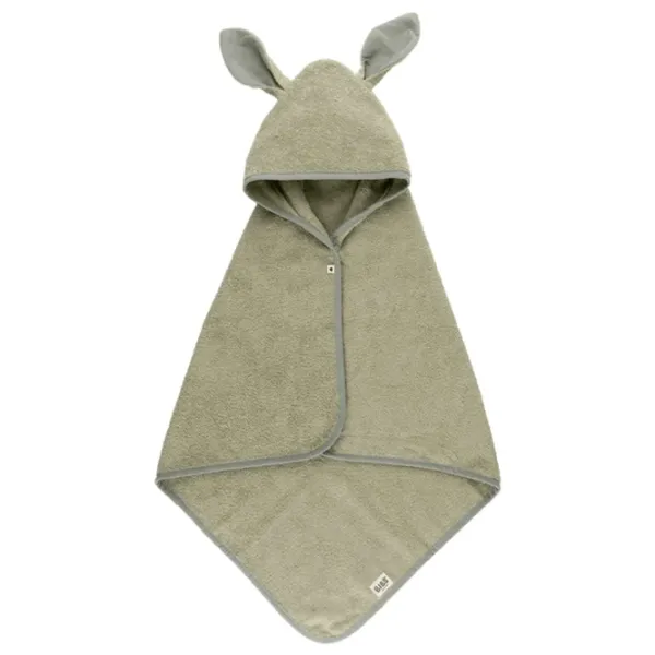 Детское полотенце Bibs Kangaroo 65 x 65 см / Хлопок / Серо-зеленый photo 1